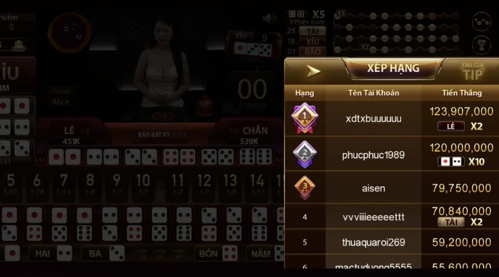 Chơi Game Thắng Lớn Tại Sicbo Tài Phú MD5 Sunwin