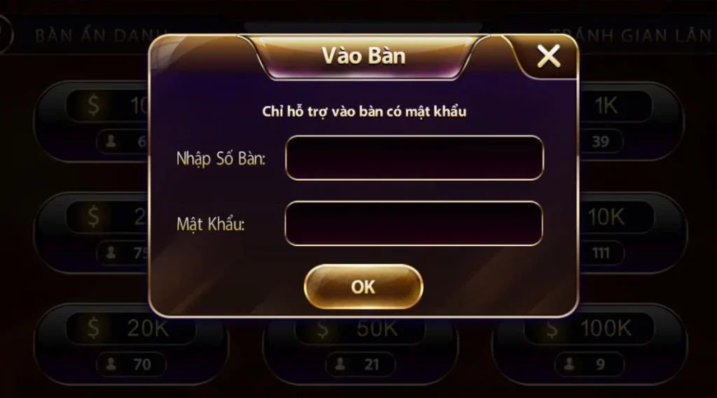 Chọn Bàn Dễ Dàng Tại Mậu Binh Sunwin